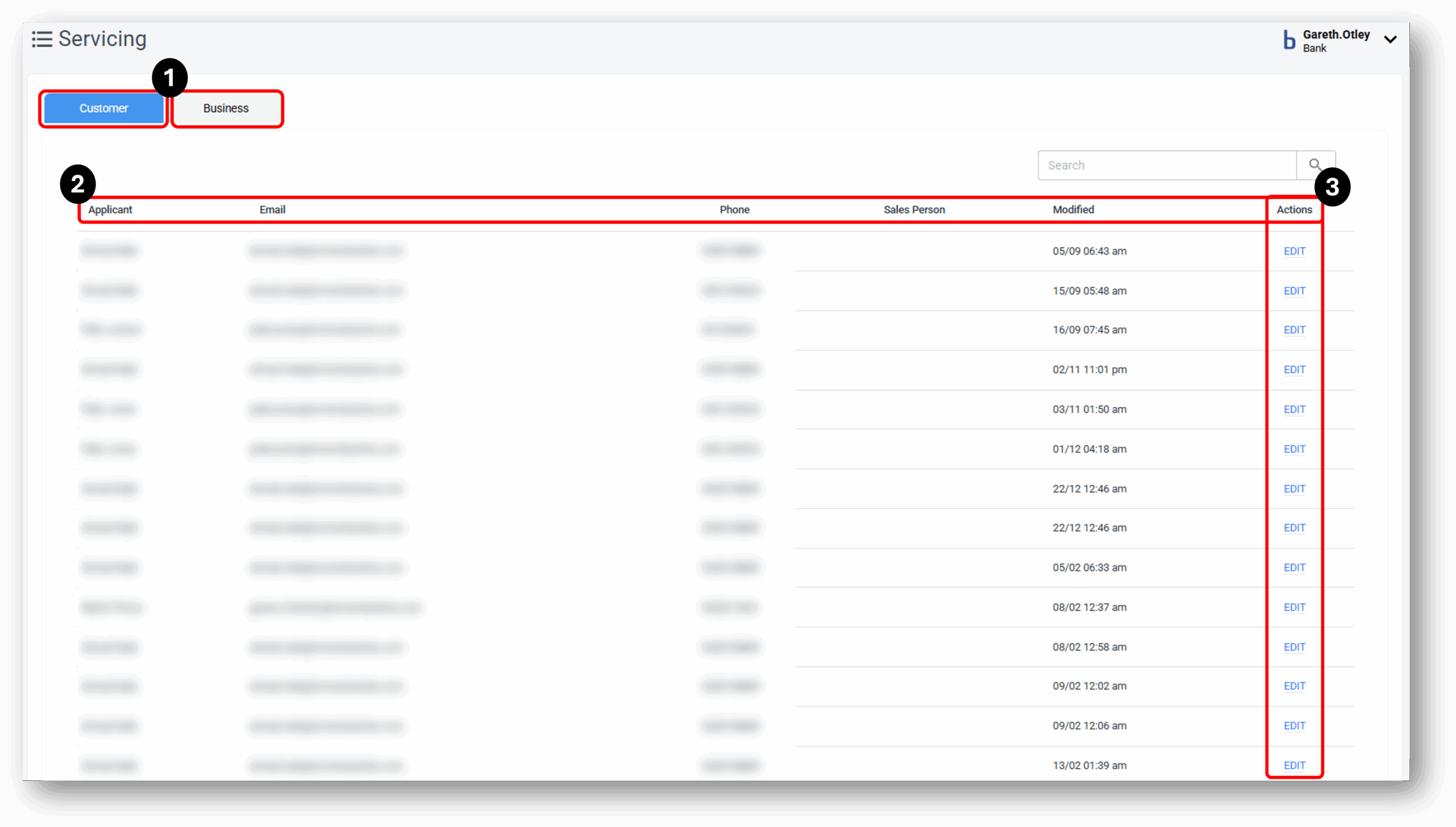 Home Hero Image of the applicants tab